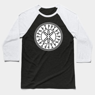 Odin's Protection No.2 (black white) Baseball T-Shirt